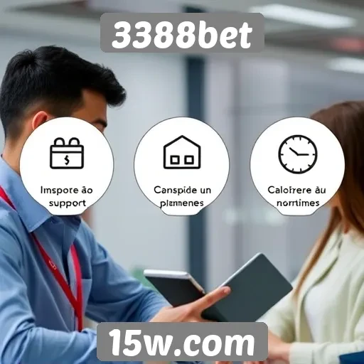 Diferenciais do suporte ao cliente na 3388bet